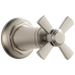 Brizo Rook T66661 Sensori Volume Control Trim - Cross, luxe nickel