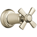 Brizo Rook T66661 Sensori Volume Control Trim - Cross, polished nickel