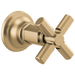 Brizo Invari T66678 Sensori Volume Control Trim With Cross Handle, luxe gold