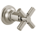 Brizo Invari T66678 Sensori Volume Control Trim With Cross Handle, luxe nickel