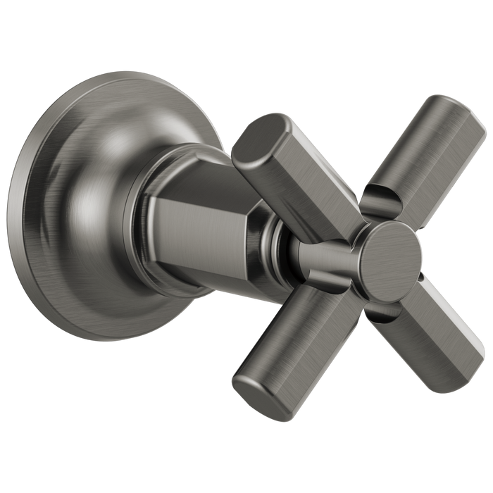 Brizo Invari T66678 Sensori Volume Control Trim With Cross Handle, luxe steel