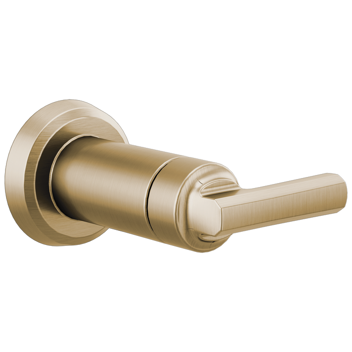 Brizo Levoir T66697 Sensori Volume Control Trim Lever, luxe gold
