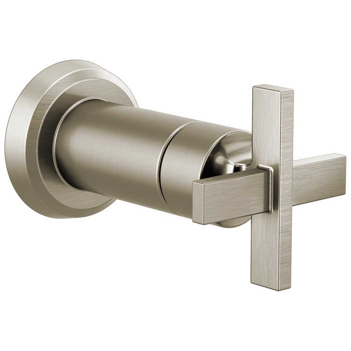 Brizo Levoir T66698 Sensori Volume Control Trim Cross, luxe nickel