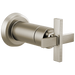 Brizo Levoir T66698 Sensori Volume Control Trim Cross, luxe nickel