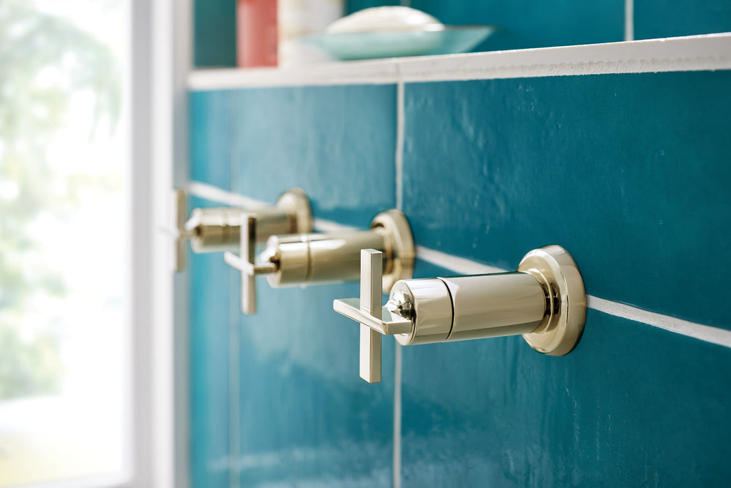 Brizo Levoir T66698 Sensori Volume Control Trim Cross, polished nickel - view 2