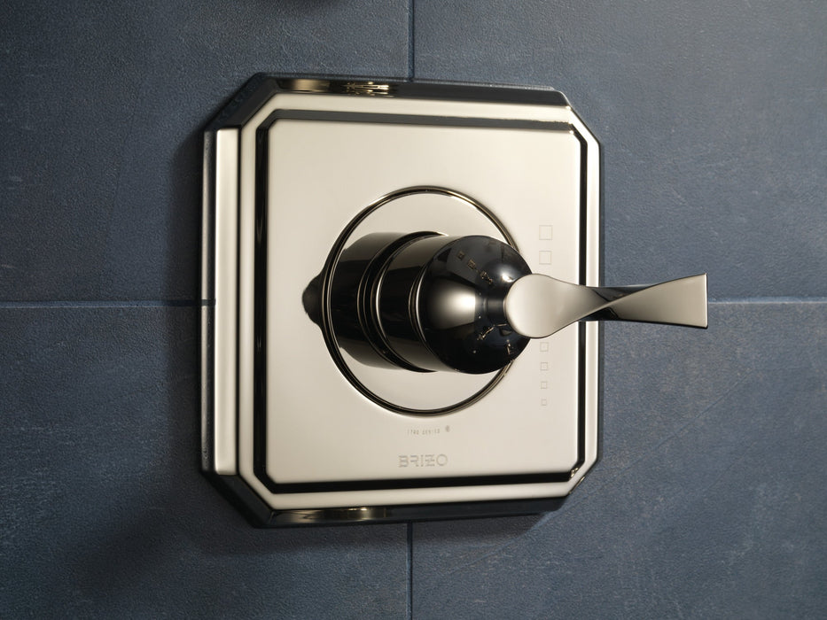Brizo Virage T66T030 Sensori Thermostatic Valve Trim, polished nickel - view 3