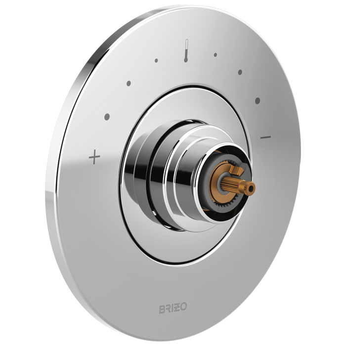Brizo Litze T66T035 Sensori Thermostatic Valve Trim - Less Handle, chrome