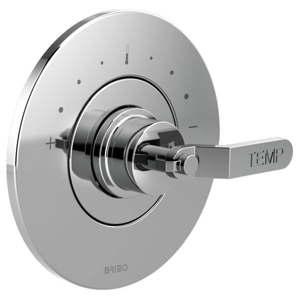Brizo Litze T66T035 Sensori Thermostatic Valve Trim - Less Handle, chrome - view 3