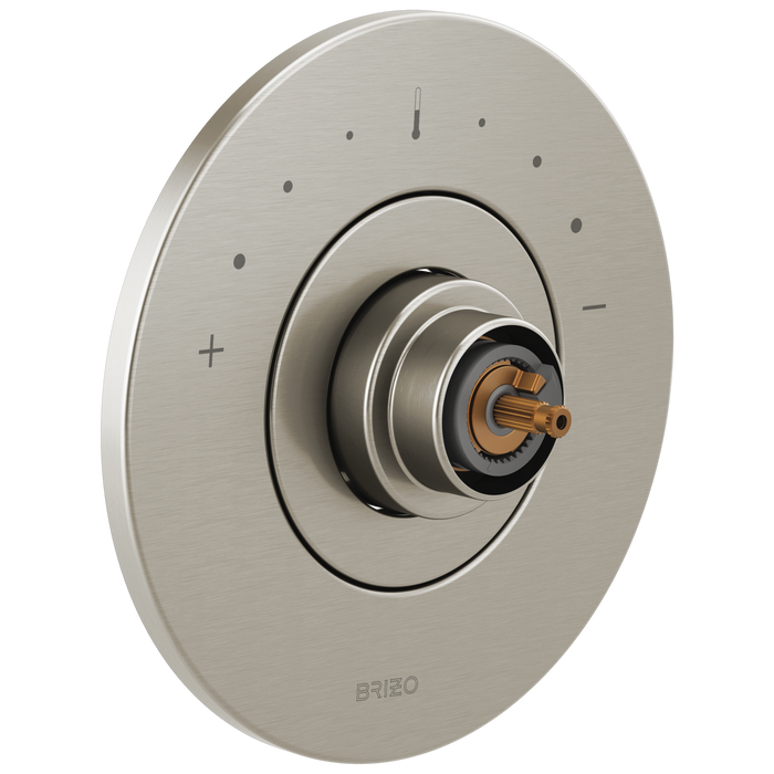 Brizo Litze T66T035 Sensori Thermostatic Valve Trim - Less Handle, luxe nickel