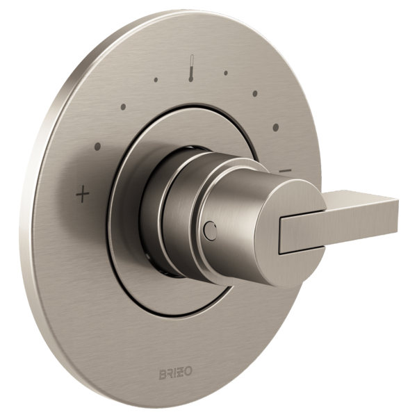 Brizo Litze T66T035 Sensori Thermostatic Valve Trim - Less Handle, luxe nickel - view 2