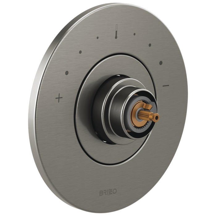 Brizo Litze T66T035 Sensori Thermostatic Valve Trim - Less Handle, luxe steel
