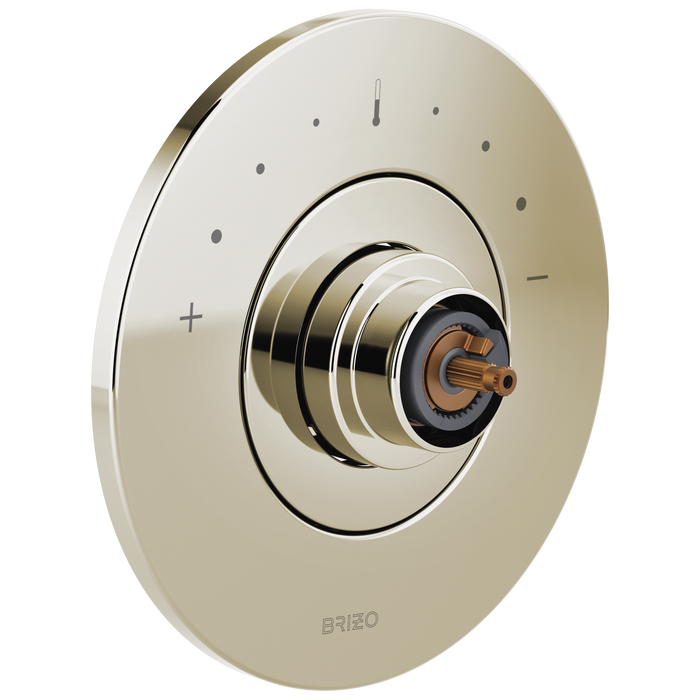 Brizo Litze T66T035 Sensori Thermostatic Valve Trim - Less Handle, polished nickel