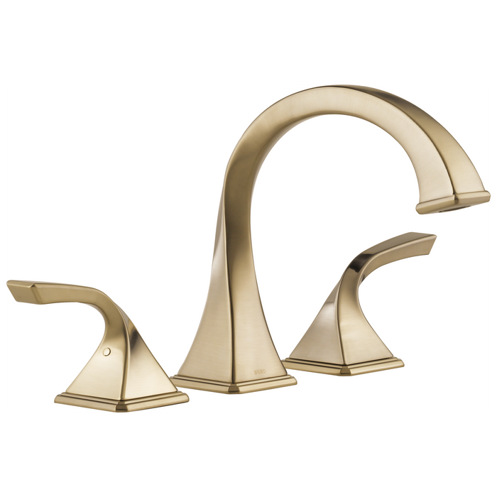 Brizo Virage T67330 Roman Tub Faucet, luxe gold