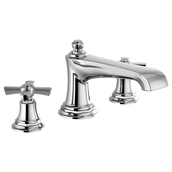 Brizo Rook T67360 Roman Tub Faucet - Less Handles, chrome