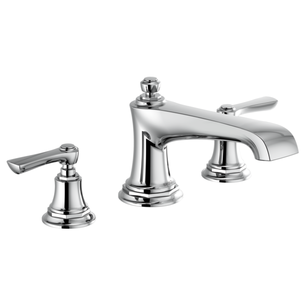 Brizo Rook T67360 Roman Tub Faucet - Less Handles, chrome - view 2