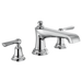 Brizo Rook T67360 Roman Tub Faucet - Less Handles, chrome - view 2