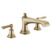 Brizo Rook T67360 Roman Tub Faucet - Less Handles, luxe gold - view 2