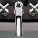 Brizo Rook T67361 Roman Tub, chrome - view 4