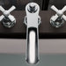 Brizo Rook T67361 Roman Tub, chrome - view 5