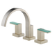 Brizo Siderna T67380 Roman Tub Faucet - Less Handles, brushed nickel - view 4