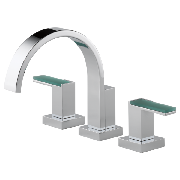Brizo Siderna T67380 Roman Tub Faucet - Less Handles, chrome - view 3