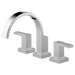 Brizo Siderna T67380 Roman Tub Faucet - Less Handles, chrome - view 4