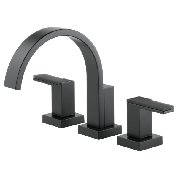 Brizo Siderna T67380 Roman Tub Faucet - Less Handles, matte black - view 2
