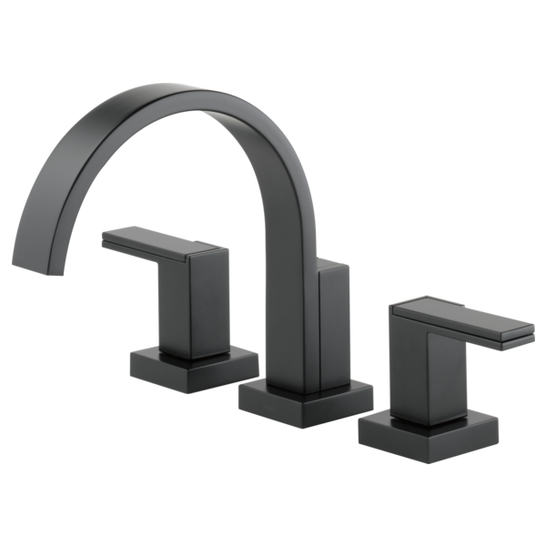 Brizo Siderna T67380 Roman Tub Faucet - Less Handles, matte black - view 3