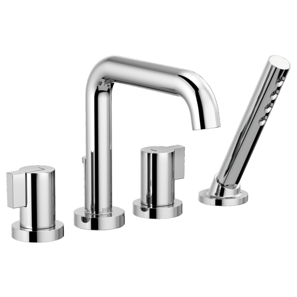 Brizo Litze T67435 Roman Tub with Handshower - Less Handles, chrome - view 2
