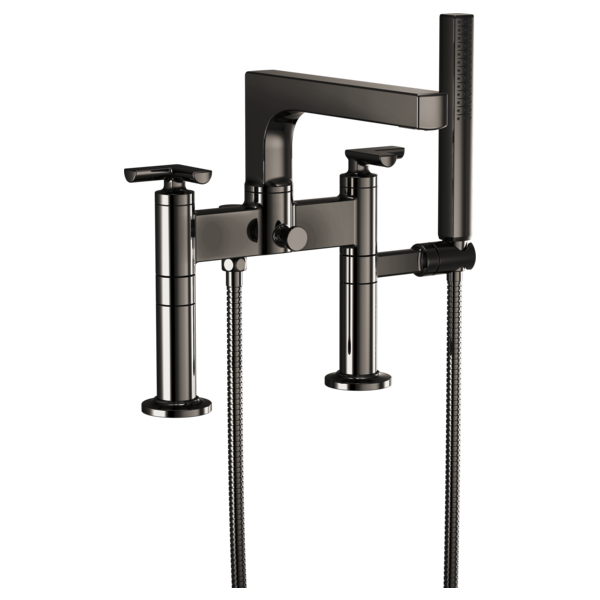 Brizo Kintsu T70307 Two-Handle Tub Filler Trim Kit With Cross Handles