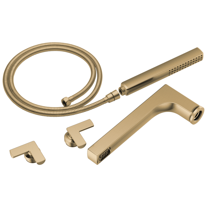 Brizo Kintsu T70307 Two-Handle Tub Filler Trim Kit With Cross Handles