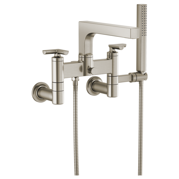 Brizo Kintsu T70307 Two-Handle Tub Filler Trim Kit With Cross Handles