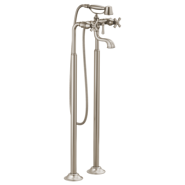 Brizo Rook T70361 Two-Handle Tub Filler Trim Kit with Cross Handles