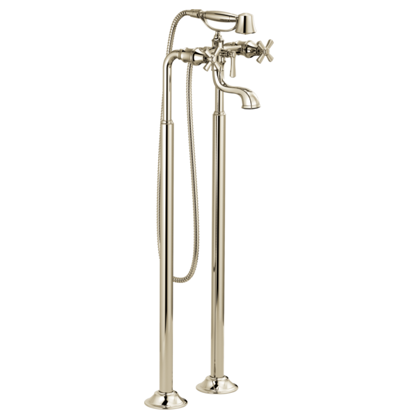 Brizo Rook T70361 Two-Handle Tub Filler Trim Kit with Cross Handles