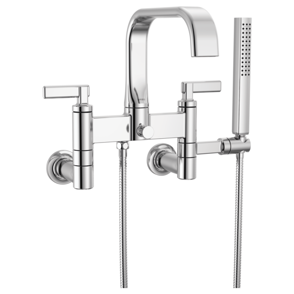 Brizo Allaria T70368 Two-Handle Tub Filler Trim Kit with Lever Handles