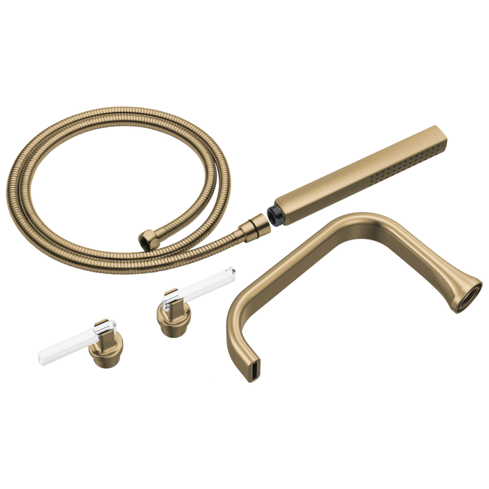 Brizo Allaria T70368 Two-Handle Tub Filler Trim Kit with Lever Handles