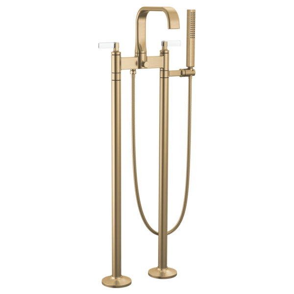 Brizo Allaria T70368 Two-Handle Tub Filler Trim Kit with Lever Handles