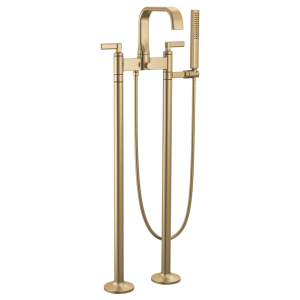 Brizo Allaria T70368 Two-Handle Tub Filler Trim Kit with Lever Handles