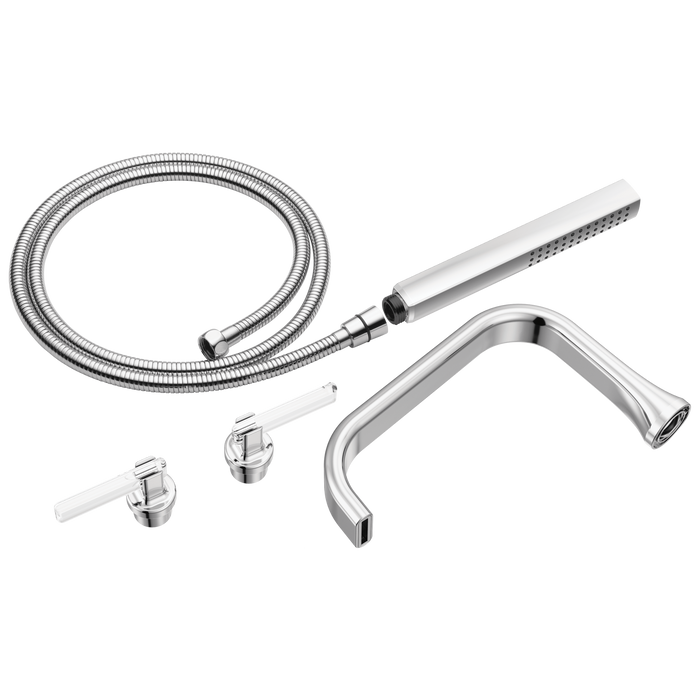 Brizo Allaria T70368 Two-Handle Tub Filler Trim Kit with Lever Handles