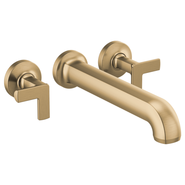 Brizo Kintsu T70406 Two Handle Wall Mount Tub Filler