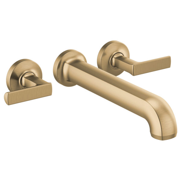 Brizo Kintsu T70406 Two Handle Wall Mount Tub Filler
