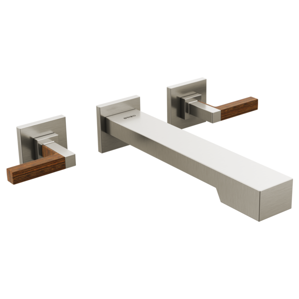 Brizo Frank Lloyd Wright T70422 Two-Handle Wall Mount Tub Filler - Less Handles
