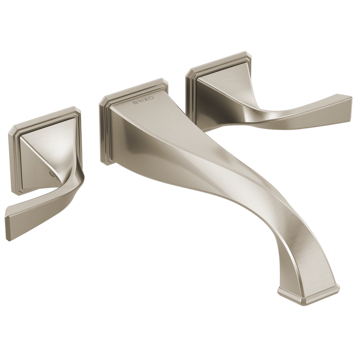 Brizo Virage T70430 Two-Handle Wall Mount Tub Filler