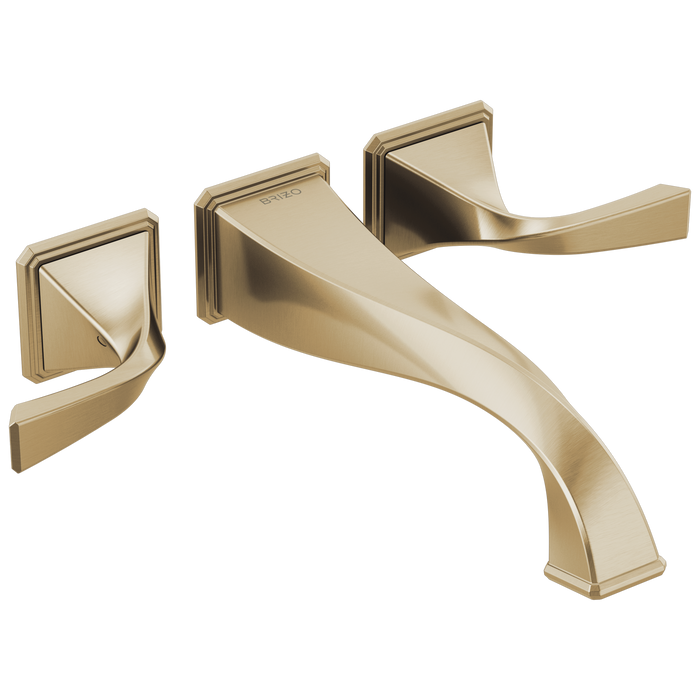 Brizo Virage T70430 Two-Handle Wall Mount Tub Filler