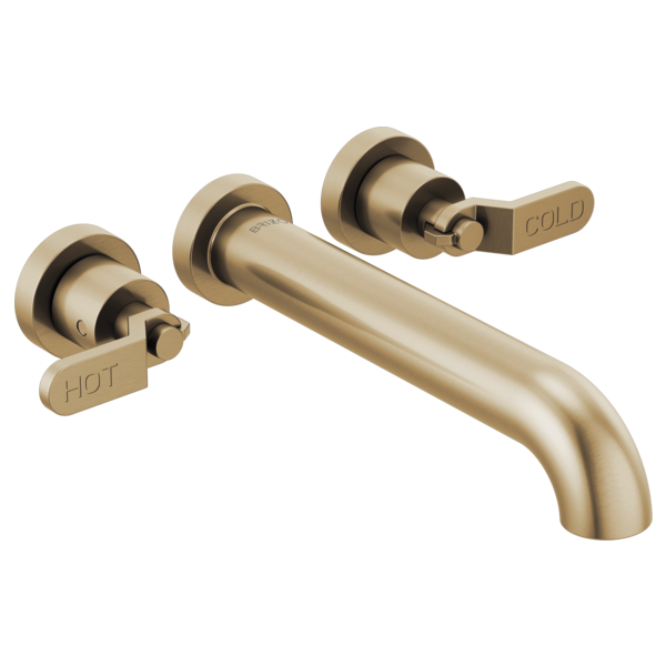 Brizo Litze T70435 Two-Handle Wall Mount Tub Filler - Less Handles