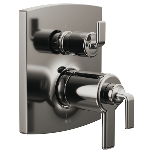 Brizo Kintsu T75506 TempAssure Thermostatic Valve Trim with Integrated 3-Function Diverter Trim - Less Handles