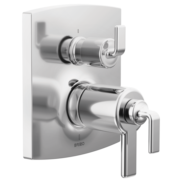 Brizo Kintsu T75506 TempAssure Thermostatic Valve Trim with Integrated 3-Function Diverter Trim - Less Handles