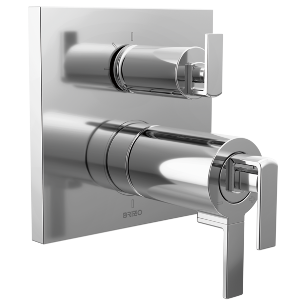 Brizo Frank Lloyd Wright T75522 TempAssure Thermostatic Valve with 3-Function Integrated Diverter Trim - Less Handles