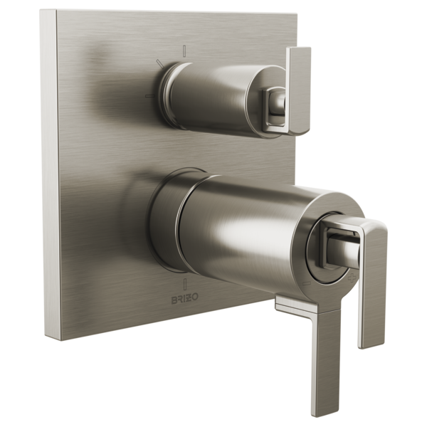 Brizo Frank Lloyd Wright T75522 TempAssure Thermostatic Valve with 3-Function Integrated Diverter Trim - Less Handles