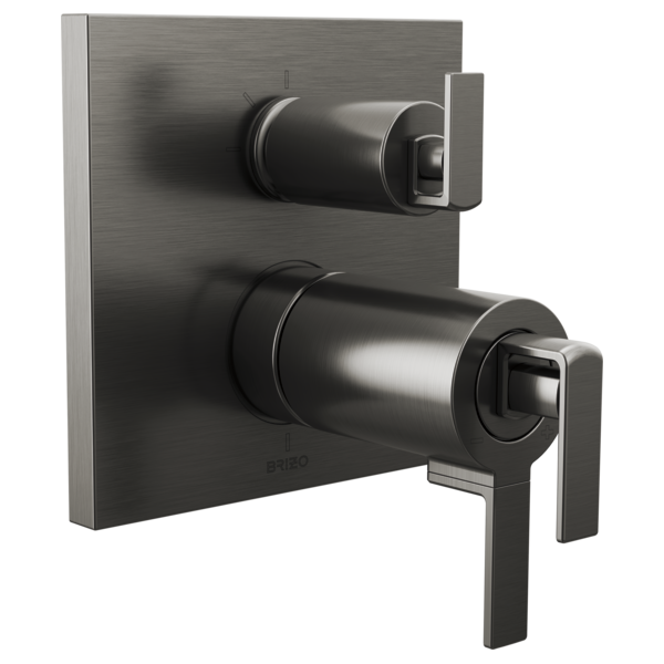 Brizo Frank Lloyd Wright T75522 TempAssure Thermostatic Valve with 3-Function Integrated Diverter Trim - Less Handles